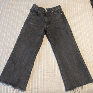 Zara Gray Denim Jeans